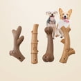thumbnail image 2 of Juguete interactivo para perros, simulación de mordedura de mascotas, rama, molar de asta, juguete de fibra de madera, 2 of 5