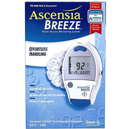 Bayer Diabetes Ascencia Breeze Meter Kit