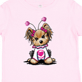 thumbnail image 4 of Inktastic Love Bug Yorkie Boys or Girls Toddler T-Shirt, 4 of 5