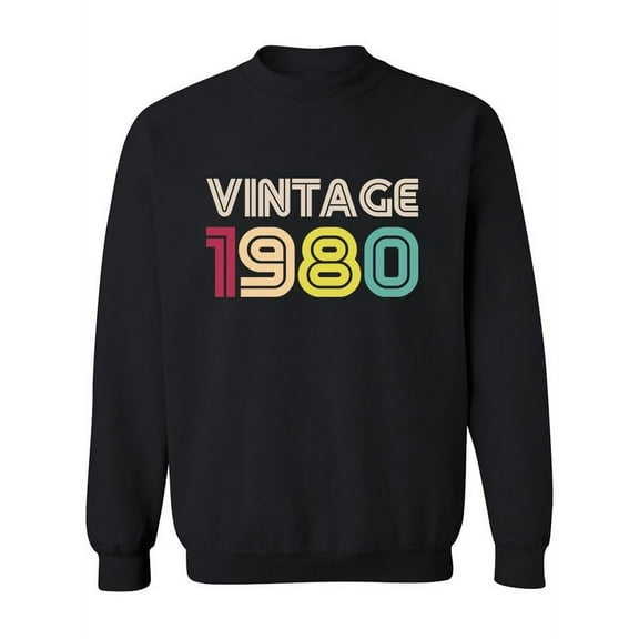 Vintage From The 1980's Sweatshirt Women -Image by Shutterstock, Female XX-Large