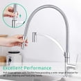 thumbnail image 2 of BTY 18" Stainless Steel Extendable Pull Down Residnetial Kitchen Faucet, 2 of 2