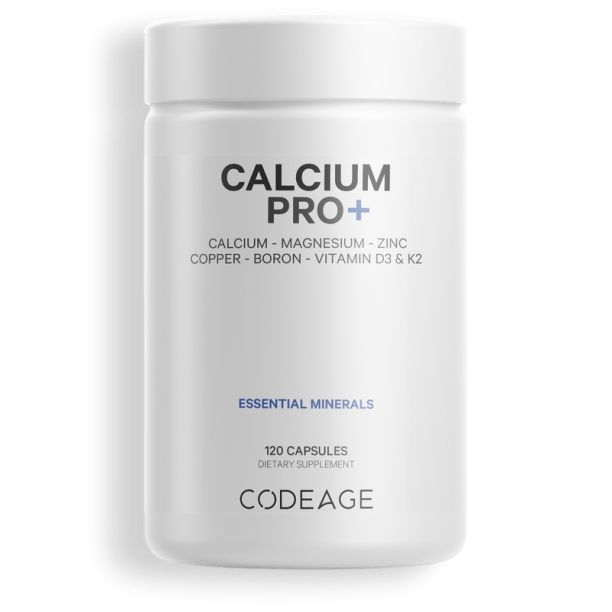 Codeage Calcium Supplement, Magnesium Zinc Copper Boron, Vitamin D3