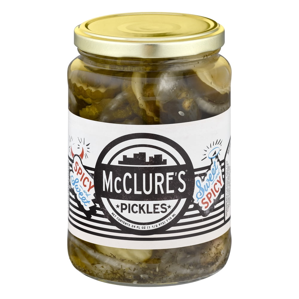 McClure's Sweet and Spicy Pickles, 24 fl oz by McClure's Pickles