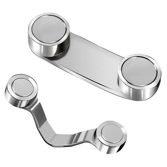 Falleo Clearance Stay in Place Glasses Holder Magnetic Eyeglass Holders Zinc Alloy Magnetic Glasses Clip