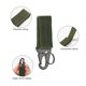 thumbnail image 3 of Llavero Ndcxsfigh Con Mosquetón para Exteriores Gancho Con Hebilla Verde Militar, 3 of 9