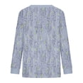 thumbnail image 4 of Puntoco Chaqueta Tipo Cárdigan Informal Con Botones Y Estampado Navideño Para Mujer, 4 of 5