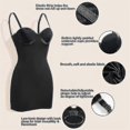 thumbnail image 5 of Women's Dress Full Slip Bodysuit Lingerie Body Shaper With Built-in Bra Tops Smooth Back, 5 of 5