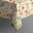 thumbnail image 5 of Pioneer Flower Floral Print Pattern Square Tablecloth, Waterproof Wipeable Spillproof Washable Table Cover for Home Kitchen Party Decor, 60"x60", 5 of 6