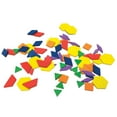 thumbnail image 2 of Rainbow Pattern Blocks, Magnetic, Assorted Colors, 100 Pieces, 2 of 4