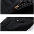thumbnail image 3 of LYMAYTER Casual Shorts for Men Cotton Cargo Shorts ‌Breathable ‌Breathable Shorts with Multi-Pocket 30-38, 3 of 8