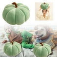 thumbnail image 3 of 13.8" Halloween Pumpkin Floor Pillow - Oversized Plush Throw Cushion for Kids, Girls & Home Decor, Cute Pumpkin-Shaped Seating Pad & Decorative Accent, 3 of 8