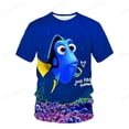 thumbnail image 1 of Camiseta de Disney para niños buscando a Nemo Dory, camiseta de dibujos animados para bebé, ropa de niña de dibujos animados, top130 de verano para niños Gao Jinjia LED, 1 of 2