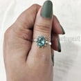thumbnail image 3 of Natural Blue Topaz Ring, AAA Quality Blue Topaz Gemstone Ring, December Birthstone, Adjustable Tiny Ring, Toe Ring, 925 Sterling Silver, Women Bohemian Ring, Christmas, Thanksgiven, Handmade Jewelry, 3 of 9