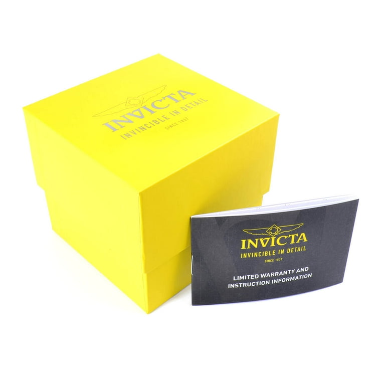 Invicta Men s 30717 Specialty Quartz 3 Hand Black Blue White Red Dial Watch Walmart