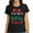 Black, variant on Pa Of The Birthday Girl Strawberry Themed B-day Pa Trendy Graphic Tee for Women – Short Sleeve Top with Chic Print
