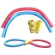 thumbnail image 1 of Pool Noodles with Connectors 59 Inch Hollow Foam Swim Noodles for Kids and Adults, 2-Pack Water Floatation Toys, 1 of 5