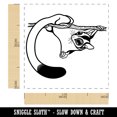 thumbnail image 2 of Playful Sugar Glider Hanging Self-Inking Rubber Stamp Ink Stamper - Red Ink - Small 1 Inch, 2 of 7