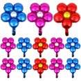 thumbnail image 1 of 16PCS Floral Balloon Beautiful Flower Aluminium Film Balloon Themed Party Balloon, 1 of 6