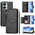 thumbnail image 3 of Case For Oneplus Nord 2t Zipper Handbag Wallet Leather Cover With Crossbody Detachable Lanyard Strap Compatible With Oneplus Nord 2t, 3 of 5
