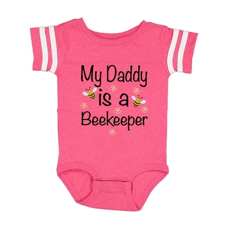 

Inktastic Beekeeping Daddy is a Beekeeper Gift Baby Boy or Baby Girl Bodysuit