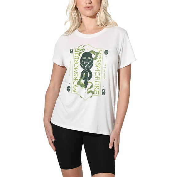 Harry Potter Marx Women's Loose T-Shirt, White, X-Large