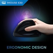 Adesso 2.4GHz Wireless Ergonomic Vertical Right-Handed Mouse (imousee30)