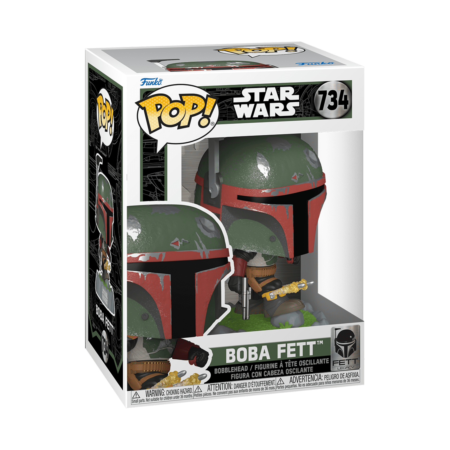 Funko POP! Star Wars: Fett Legacy - Boba Fett with Rockets Collectible Vinyl Figure