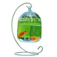 thumbnail image 4 of Piwvid Desk Glass Hanging Fish Bowl Tank with Stand Fish Homes Small Table Glass Fish Bowl Creative Vase Aquarium for Home Decoration with Black Stand, 4 of 6