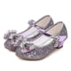 thumbnail image 1 of Purple Princess Kids Leather Shoes For Girls Glitter Child High Heel Girls Shoes Butterfly Knot, 1 of 2