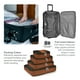 thumbnail image 5 of Luggage Travel Select Amsterdam Softside de 21 pulgadas, color burdeos, 5 of 7