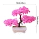 thumbnail image 3 of Flores de simulación de decoración para macetas artificiales de plástico 7,5 pulgadas – maceta con peso, tallos moldeables, arreglo floral sintético sin mantenimiento para oficina en casa, 3 of 7