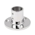 thumbnail image 1 of Almencla Boat Hand Rail/Stanchion Round Base Hardware for 1''/25mm Tube 90 Degree Marine, 1 of 5
