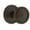 Bronze, variant on Grandeur Soleil Door Knob with Soleil Rosette