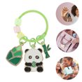 thumbnail image 3 of Unique Bargains 1 Pc Handbag Charms Keychains Animal Type 1 Bag Accessories Green, 3 of 5
