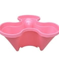 thumbnail image 2 of 2PCS Flower Pot Creative Petal Shape Planter Pot Gardening Pot for Plant, 2 of 2