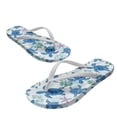 thumbnail image 2 of Chririnla Women's Cartoon Sea Turtle Print Beach Sandals Casual Arch Support Comfortable Yoga Mat Thong Sandal Fashion Lightweight Indoor Outdoor Vacation Slippers, 2 of 7