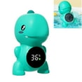 thumbnail image 2 of Cartoon Floating Dinosaur Thermometers 3 Color Light Alerts Auto Shutoff Feature For Infant Swimming Pool Safety, 2 of 8