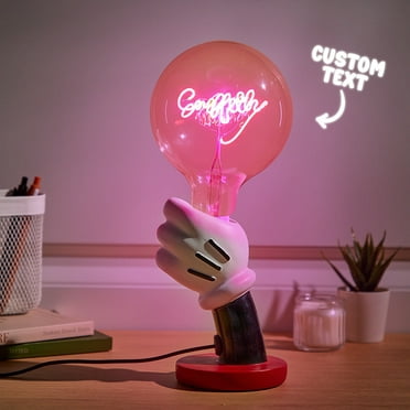 Custom Text Vintage Edison Led Filament Modeling Lamp Soft Light Bulbs Decorative Warm Yellow Light Led