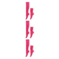 thumbnail image 4 of Baohd 2x Chaussettes Décontractées Fixes Stables Sans Fil en Vrac Confortables à Porter Polyester Adaptées à Tous les Pieds Forme Durable Rouge Rose 3ensemble, 4 of 6