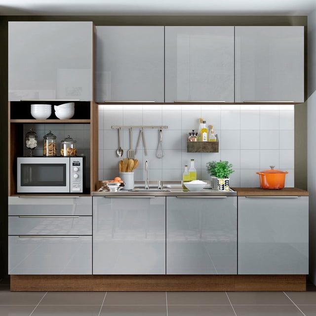 Cocina Integral Completa Modular Madesa Lux 240cm MG 12