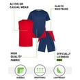 thumbnail image 2 of RBX Boys' Active Shorts Set – Performance T-Shirt, Tank Top, and Gym Shorts (4-12), 2 of 7