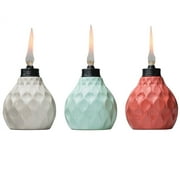 Tiki 1117027 Tabletop Torch, Semi-Gloss, Assorted Colors, Each