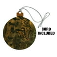 thumbnail image 2 of Ocelot Wild Cat Wood Christmas Tree Holiday Ornament, 2 of 7