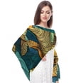 thumbnail image 4 of Turtle Translucent Light and Breathable Chiffon Silk Scarf 70.86x28.7in - Stunning Sheer Wrap for Women - Elegant Fashion Accessory for All Occasions, 4 of 6