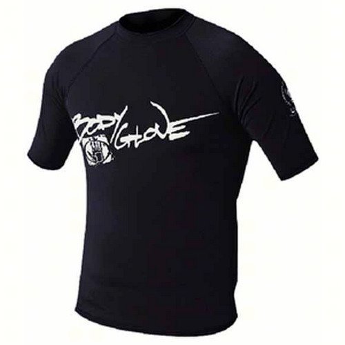 Body Glove 1210XSAA 1210XSAA; Basic Mens Short Sleeve Lycra Xs Black