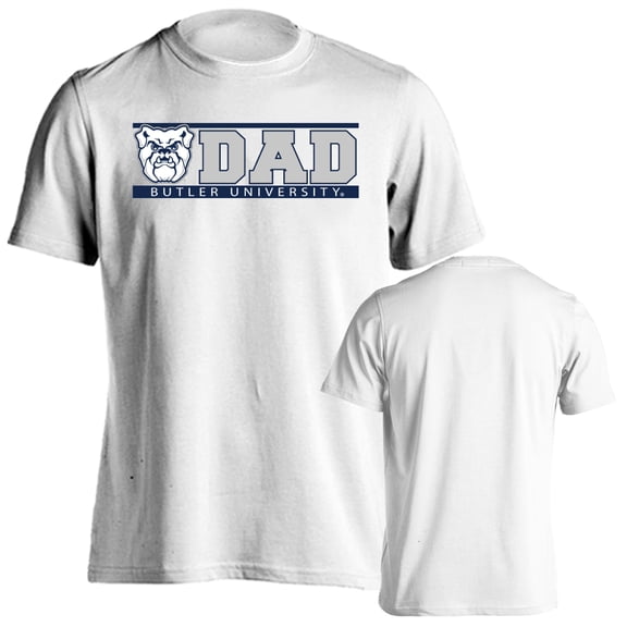 Butler University Bulldogs Dad Proud Parent Short Sleeve T-Shirt