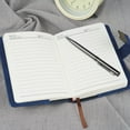 thumbnail image 6 of WEMATE Journal with Lock, Diary with Lock, Password Notebook, Pen & Gift Box, 4.3*6.3inch, Dark Blue, 6 of 7