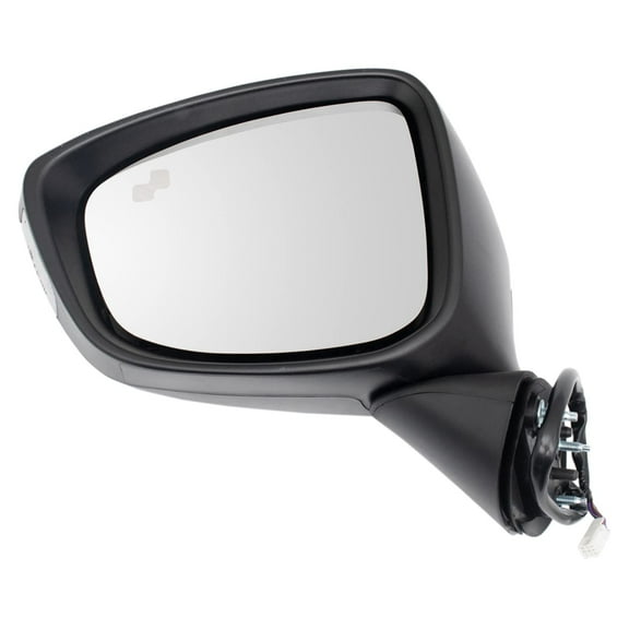 TRQ Mirror Power Blind Spot Detection Turn Signal Paint to Match LH for CX-5 MRA09738 Fits select: 2013-2015 MAZDA CX-5