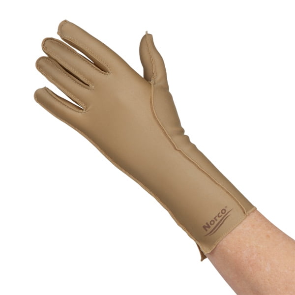 North Coast Medical Norco Heavy Compression Gloves, Full Finger, Medium