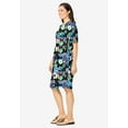 thumbnail image 3 of Woman Within Plus Size Button-Front Short Essential Dress, 3 of 3